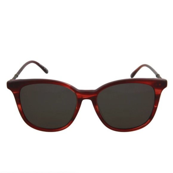 Bottega Veneta Women\'s Red Havana Square Sunglasses! main image 4